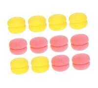Homoyoyo 12pcs Small Round Hair Rollers Sponge Ball Hair Curlers for Women Soft Foam Styling Rollers for Girls Foam Curlers for