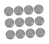 Homoyoyo 12pcs Speaker Protective Iron Mesh Covers, Crash-proof Sound Box Nets for Subwoofer Refitting Accessories, Sturdy Home Audio Speaker Guards for Music Enthusiasts