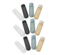 Homoyoyo 12pcs Travel Refillable Bottles Leakproof Toiletry Containers for Skincare Shampoo Lotion Compact Reusable Cosmetic Squeeze Tubes for Traveling Essentials