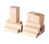 Homoyoyo 13pcs Basswood Whittling Blocks Soft Smooth Wood for Crafting DIY Art Projects Beginners Artists Portable Resistant to Cracking