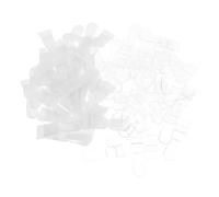 Homoyoyo 144pcs Detachable Nail Color Display Tips Card Long Extension Nails Practice Sticks for DIY Art Training Reusable Salon Manicure Tool