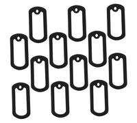 Homoyoyo 14pcs Silicone Dog Tag Protectors Replacement Pet Tag Silencers for Dog Name Covers Smooth Texture Accessories for Small Collar Use