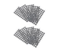 Homoyoyo 15 Sheets 3d Scanning Marker 3d Reference Marker Reflective Film Pet Material Easy to Pickup Auxiliary Positioning for Animation Production Black