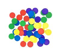 Homoyoyo 150pcs Wooden Counting Discs Educational Math for Preschoolers Early Learning Tools Math Counters Game Tokens for Boys