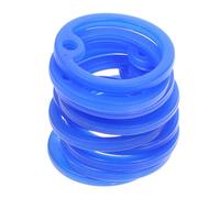 Homoyoyo 15pcs Blue Silicone Dog Tag Silencers with Noise Reduction Rings for Military Style Pet Id Tags Sturdy Collar Accessories for Dogs Pet Supplies for Quiet Protection