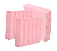 Homoyoyo 15pcs Paper Lip Gloss Boxes Packaging Empty Lipstick Wrapping Containers with Sleek Matte Pink Design Lightweight Paper Storage for Lip Balm and Lipstick Products
