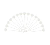 Homoyoyo 15pcs PE Foam Faux Flower Diffuser Sticks for Home Office Fragrance Diffuser Replacement with Consistent Aroma Release Artificial Flowers for Bathroom Shelf Decor