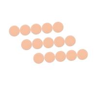 Homoyoyo 15pcs Rounded Powder Makeup Applicators Velvet Surface for Dusting Powder for Girl and Woman Cosmetic Use