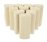 Homoyoyo 16 Rolls Bamboo Pulp Coreless Toilet Roll Paper Soft Absorbent Home Tissue for Family and Office Use Natural Color Bathroom Essential