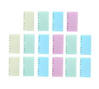 Homoyoyo 160 Sheets Spiral Notebook Refill Paper Replacement for Wirebound Notebooks Easy to Install Smooth Writing Surface Includes Yellow Blue Pink Green for School Office Use