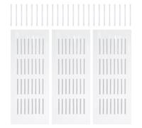 Homoyoyo 160pcs Professional Eyelash Curling Rods Lash Curler Bar Eyelash Rods Tools for Waxing Fake Lashes