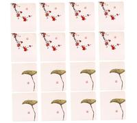 Homoyoyo 16pcs Creative Birthday Cards Holiday Greeting Cards Paper Material Lovely Pattern Express Wishes Keep in Touch Christmas Assorted Style