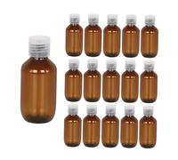 Homoyoyo 16pcs Flip Cap Bottle Squeeze Emulsion Bottles for Travel Empty Lotion for Makeup