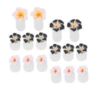 Homoyoyo 16pcs Silicone Flower Toe Separators Toenail Spacers Manicure Finger Separator Silicone Nail Art Toe Tools Spacers for Feet Alignment Silica Gel