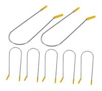 Homoyoyo 16Pcs Stainless Steel Hot Curler Clips Replacement Pins for Hot Rollers Securely Hold Curlers for Hair Styling for Home Salon Use