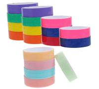 Homoyoyo 18 Rolls Colorful Decorative Sticky Ball Tapes DIY Adhesive Craft Tape for Stress Relief Fun Creative Rolling