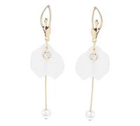 Homoyoyo 1Pair Chic Long Tassel Earrings for Women Simple Fashionable Danglers Vintage Style Pin Unique and Creative Accessories for Special Occasions