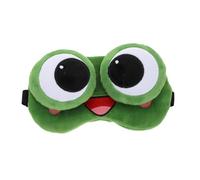 Homoyoyo 1Pc Cartoon Frog Gel Eye Mask Fun Eye Shade for Sleeping Travel Nap Meditation Lightweight Breathable Block Light for Adults Eye Protective Cover