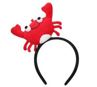 Homoyoyo 1Pc Creative Crab Headdress Funny Animal Design Party Headband for Boys Adorable Festive Accessory for Holiday Celebrations Photo Fun Unique Cartoon Hair Band