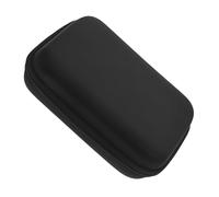 Homoyoyo 1Pc Durable Earphone Organizing Bag Travel Storage Pouch for Data Cables Power Bank Accessories for Home Office Travel Black