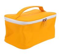 Homoyoyo 1pc Makeup Bag Large Capacity Portable Toiletry Storage Pouch for Travel Multi Functional Cosmetic Organizer with Handle for Holiday and Business Trips