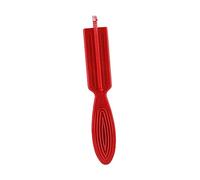 Homoyoyo 1pc Multifunctional Hairstyling Tool Portable Dual Sided Hairdressing Comb for Convenient Hair Cleaning for Curly Straight Hair Lightweight Design in Red
