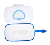 Homoyoyo 1Pc Portable Wipes Dispenser Hanging Wipe Case for Strollers Material Travel Friendly Convenient Access for Cribs Dining Chairs
