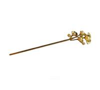Homoyoyo 1Pc Retro Flower Hair Stick Decorative Antique Chinese Style Hair Chopstick for Elegant Updos for Vintage Hairstyles Easy to Use for Women