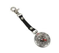Homoyoyo 1pc Retro Zinc Alloy Keychain Compass Pendant - Durable Outdoor Keyring for Travelers and Campers - Compact and Lightweight Design for Adventure