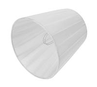 Homoyoyo 1pc Shade Accessories Clip on Lamp Shade Small Light Shade Lamp Shade with Bulb Clip Bell Lamp Shades Chandelier Lamp Shade Lampshade Table Lamp Shade Small Lamp Shade White Iron