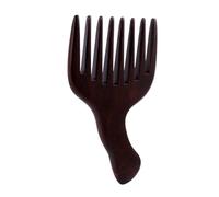 Homoyoyo 1Pcs Ebony Massage Comb Wooden Scalp Massaging Comb Static Lightweight Design for Effortless Detangling of Thick Wavy and Curly Hair for Relaxation
