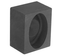 Homoyoyo 1pcs Graphite Casting Ingot Mold Smelting Molds Black Ingotshape Sturdy Impact Resistant Not Easy to Deform for Test Analysis and Science Education