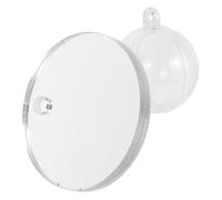 Homoyoyo 1set Betta Mirror for Fish Tank Floating Betta Training Mirror Dual-sided Aquarium Decoration Promotes Natural Behavior Safe for Fresh and Habitats
