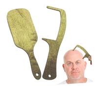 Homoyoyo 1Set Funny Grooming Tool Unique Hairless Brush Comb Novelty for Baldness Hilarious Conversation Starter for Any Occasion