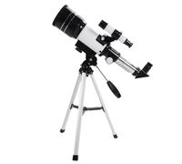 Homoyoyo 1set High-magnification Stargazing Telescope with Tripod and Phone Holder Refracting Telescope for Boys and Girls and Beginners Portable Design for Easy Use and Observation
