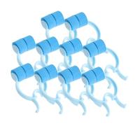 Homoyoyo 1set Nose Clips for Breathing Training Nasal Stopper Clips for Nose Lifting and Shaping Portable Design for Comfortable Use for Reading Tv and Eating 16pcs