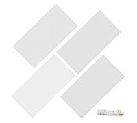 Homoyoyo 1set Nursery Growth Chart Mirror and Girls Room Wall Hanging Decor Height Wall Sticker for Home Decor