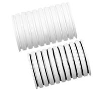 Homoyoyo 2 Boxes Self-adhesive Eyelash Strips with Resin Rubber Replacement Strips Transparent Black for Easy False Lash Application Travel-friendly and Compatible with Various Lashes