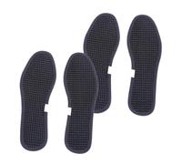 Homoyoyo 2 Pairs Bamboo Charcoal Insoles Black Odour Eaters Shoes Cushion Breathable Foot Care Pads for Sports Trainers Sneakers with Sweat Absorption and Deodorizing Features