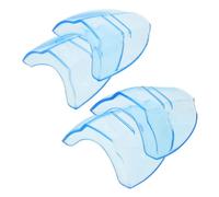Homoyoyo 2 Pairs Eyeglasses Side Shields Flexible Protective Eye Glasses Side Guards for Safety and Splash Prevention Lightweight Large for Industrial and Daily Use