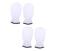 Homoyoyo 2 Pairs Paraffin Heated Hand Spa Mittens Flannelette Thermal Gloves for Wax Treatment Washable and Durable Hand Covers for Moisture Absorption and Skin Care