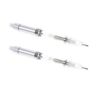 Homoyoyo 2 Pcs Art Pens with Light Featuring LED Light and Ergonomic Handle, Stainless Steel and Plastic Crafting Tools for Dotting and Personal Use