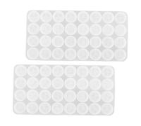 Homoyoyo 2 Pcs Chinese Chess Silicone Mold for Epoxy Resin Casting Quick-Cure Craft Molds for DIY Art Family Party Board Games Stable Design for Consistent Home Decoration