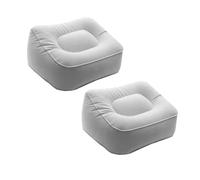 Homoyoyo 2 Pcs Inflatable Foot Rest Pad Travel Foot Sling Food Pillows Foot Rest Cushion Inflatable Foot Rest Airplane Chair Footrest Cushion for Stools Outdoor Pillows Inflatable Footrest