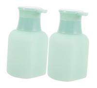 Homoyoyo 2 pcs Refillable Pump Shampoo Dispenser Bottles Portable Empty Lotion Bottles for Home Bathroom Shower Easy Press Pump for Shampoo Soap Lotion