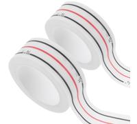 Homoyoyo 2 Rolls Basting Tape Seam Tape White Paper Precise Positioning Versatile Quilting Sewing Projects