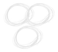 Homoyoyo 2 Rolls Nylon Eyeglass Repair Wire for Semi-Rimless Frames T-Shaped Optical Interliners, 16.4ft Length for Quick Lens Fixing and Secure Placement, for Shop Aftersales and Sports