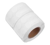Homoyoyo 2 Rolls Self Adhesive Kraft Paper Jewelry Price Tag Stickers Blank Label Stickers for Ring Pricing Practical Kraft Labels with Minimalist Design for Jewelry Display and Gift