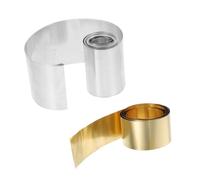 Homoyoyo 2 Rolls Zinc Copper Electrode Strips for Students Conductive Anode Sheets for Chemistry Class Experiment Kit Demonstrates Electron Transfer and Illuminates Indicator Light