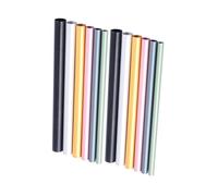 Homoyoyo 2 Set 12pcs C Curve Rod UV Gel Manicure Tools Sturdy Portable Aluminum Nail Art Shaping Tubes for Women Lady Manicure and French Nail